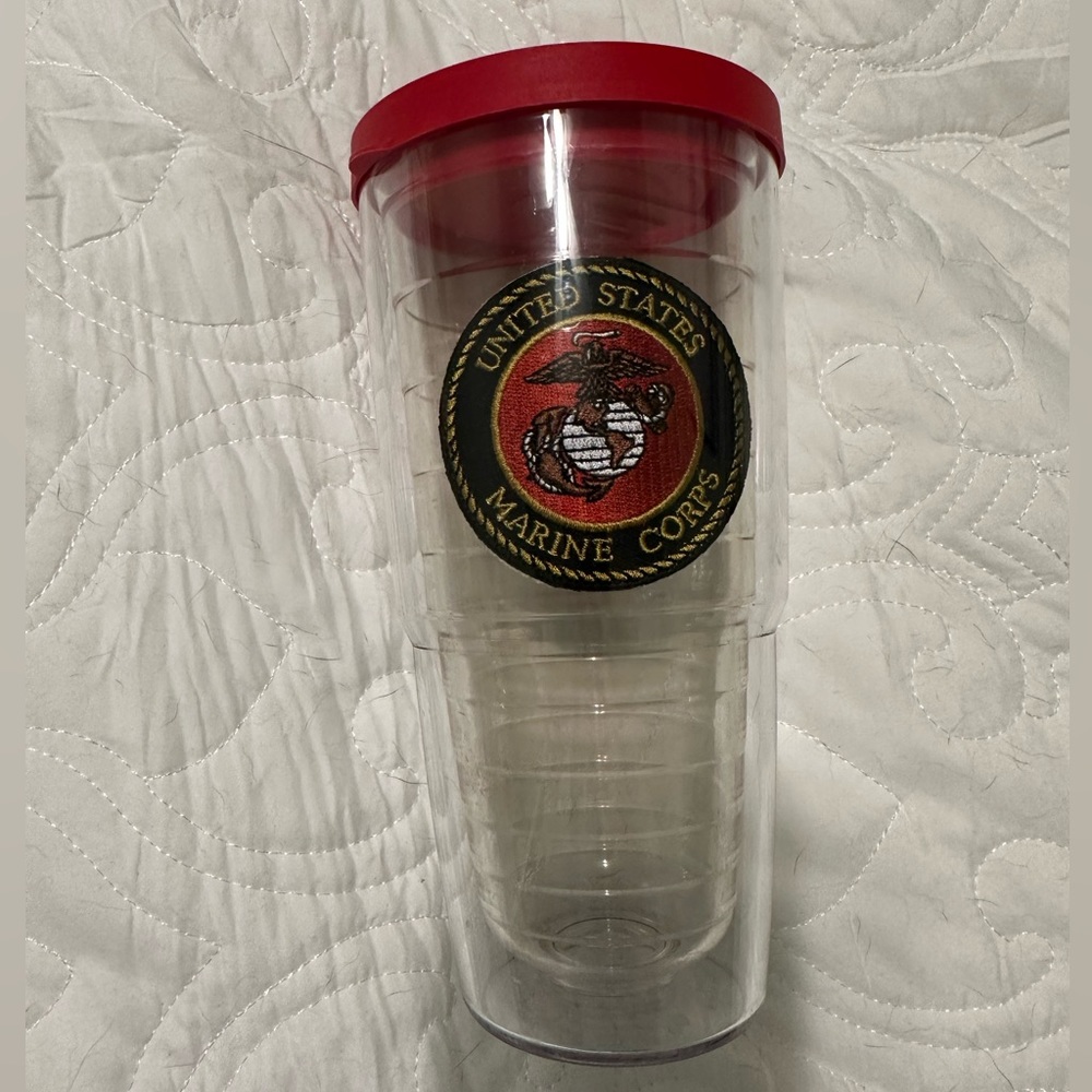 USMC Tervis 24 oz with lid